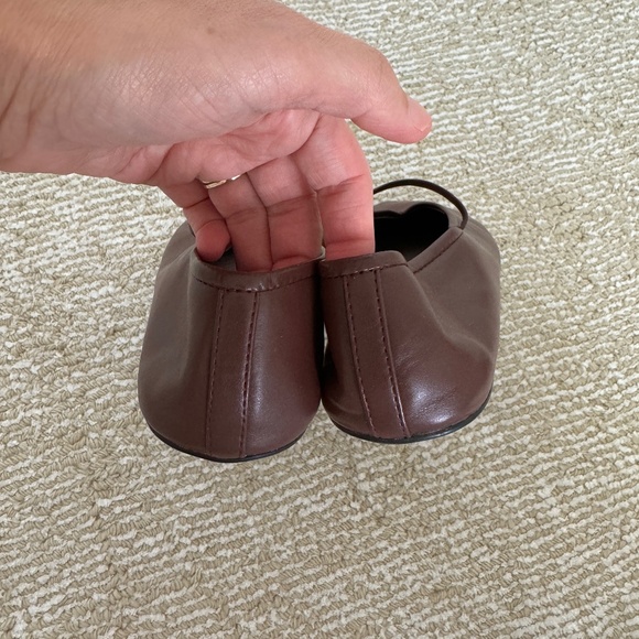 Jeffrey Campbell Brown Mary Jane Flats Size 5 - Picture 4 of 6